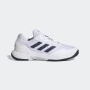 Adidas Gamecourt 2.0 Tennis Shoes White / Team Navy Blue 2 / White M 6.5 / W 7.5 - Men Tennis Trainers