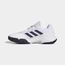 Adidas Gamecourt 2.0 Tennis Shoes White / Team Navy Blue 2 / White M 6.5 / W 7.5 - Men Tennis Trainers
