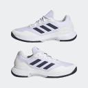 Adidas Gamecourt 2.0 Tennis Shoes White / Team Navy Blue 2 / White M 6.5 / W 7.5 - Men Tennis Trainers