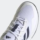 Adidas Gamecourt 2.0 Tennis Shoes White / Team Navy Blue 2 / White M 6.5 / W 7.5 - Men Tennis Trainers