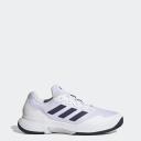 Adidas Gamecourt 2.0 Tennis Shoes White / Team Navy Blue 2 / White M 6.5 / W 7.5 - Men Tennis Trainers