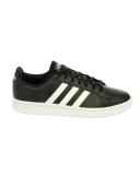 Adidas Grand Court Base EE7900 Universal All Year Men Shoes Black/White 7 UK / 7.5 US / 40 2/3 EUR / 25.5 cm