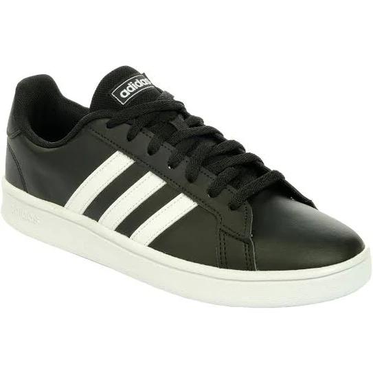 Adidas Grand Court Base EE7900 Universal All Year Men Shoes Black/White 7 UK / 7.5 US / 40 2/3 EUR / 25.5 cm