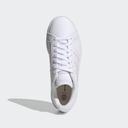 adidas-Grand Court TD Lifestyle Court Casual Shoes-Women-Cloud White / Almost Pink / Cloud White-6.5
