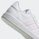 adidas-Grand Court TD Lifestyle Court Casual Shoes-Women-Cloud White / Almost Pink / Cloud White-7.5