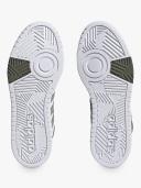 Adidas Hoops 3.0 Mid Lifestyle Basketball Classic Vintage Shoes White / Silver Pebble / Olive Strata 11.5 - Men Basketball Trainers