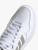 Adidas Hoops 3.0 Mid Lifestyle Basketball Classic Vintage Shoes White / Silver Pebble / Olive Strata 11.5 - Men Basketball Trainers