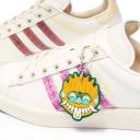 Adidas Men's Campus 80 'Kolam' Sneakers in Cream/White/Orange, Size UK 5 | END. Clothing
