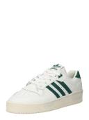 Adidas Men's Rivalry Low Sneakers in White Tint/Team Dark Green, Size UK 12 | END. Clothing