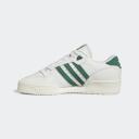 Adidas Men's Rivalry Low Sneakers in White Tint/Team Dark Green, Size UK 12 | END. Clothing