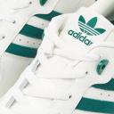 Adidas Men's Rivalry Low Sneakers in White Tint/Team Dark Green, Size UK 6.5 | END. Clothing