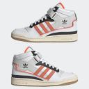 Adidas Originals Forum Mid Womens White/Semi Coral Fusion/Solar Red Size 10 - Hype DC | AfterPay Available