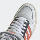 Adidas Originals Forum Mid Womens White/Semi Coral Fusion/Solar Red Size 10 - Hype DC | AfterPay Available