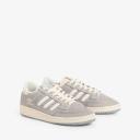 Adidas Originals Men's Centennial 85 Low Metal Grey | Cloud White Sneakers, White/Cream, US 10, Suede | Above The Clouds