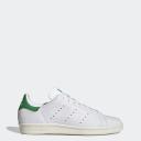Adidas Originals Men's Stan Smith 80s Cloud White | Cloud Sneakers, White/Green, US 6, Leather | Above The Clouds