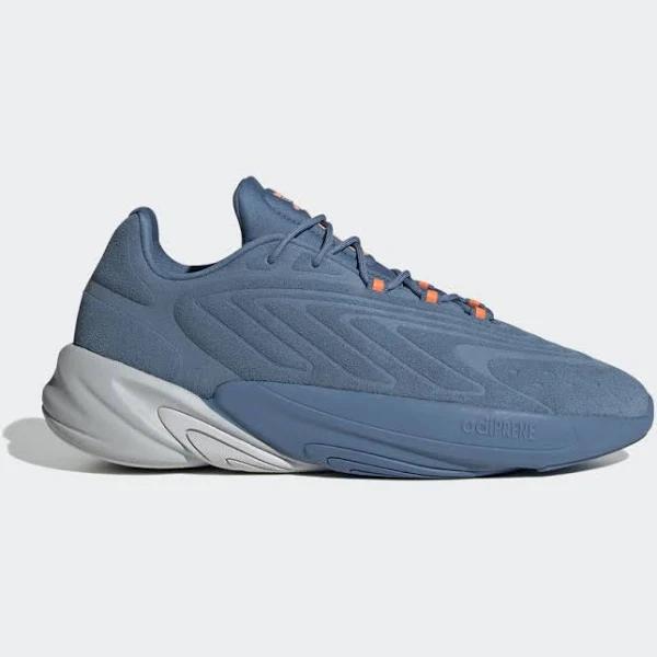 Adidas Originals Ozelia Unisex Trainers, Size: 38, Altered blue/light solid grey/beam orange - shoes