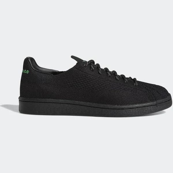 Adidas Pharrell Williams Superstar Primeknit Shoes Black / Black 9 - Unisex Lifestyle Trainers