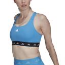 adidas-Powerreact Training Medium-Support Techfit Bra-Women-Pulse Blue / Black-S A-C