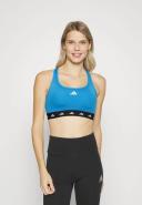adidas-Powerreact Training Medium-Support Techfit Bra-Women-Pulse Blue / Black-S A-C