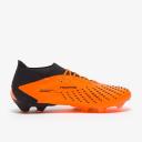 Adidas Predator Accuracy.1 Artificial Grass Soccer Cleats - Unisex - Team Solar Orange / Core Black - 9