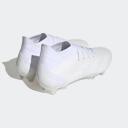 Adidas Predator Accuracy.1 Firm Ground Soccer Cleats White M 13.5 / W 14.5 - Mens Soccer Cleats