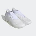 Adidas Predator Accuracy.1 Firm Ground Soccer Cleats White M 13.5 / W 14.5 - Mens Soccer Cleats