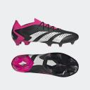 Adidas Predator Accuracy.1 Low Firm Ground Boots Black / White / Team Pink 2 10.5 - Unisex Football Football Boots