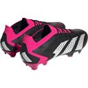 Adidas Predator Accuracy.1 Low Firm Ground Boots Black / White / Team Pink 2 10.5 - Unisex Football Football Boots