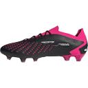 Adidas Predator Accuracy.1 Low Firm Ground Boots Black / White / Team Pink 2 10.5 - Unisex Football Football Boots