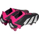 Adidas Predator Accuracy.1 Low Firm Ground Boots Black / White / Team Pink 2 9 - Unisex Football Football Boots