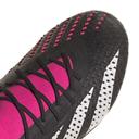 Adidas Predator Accuracy.1 Low Firm Ground Boots Black / White / Team Pink 2 9 - Unisex Football Football Boots