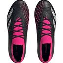 Adidas Predator Accuracy.1 Low Firm Ground Boots Black / White / Team Pink 2 9 - Unisex Football Football Boots