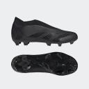 Adidas Predator Accuracy.3 Laceless FG Firm Ground Soccer Cleats Black/White - Size 13