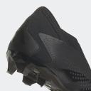 Adidas Predator Accuracy.3 Laceless FG Firm Ground Soccer Cleats Black/White - Size 5