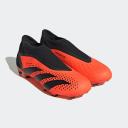 Adidas Predator Accuracy.3 Laceless Firm Ground Soccer Cleats - Unisex - Team Solar Orange / Core Black - 13.5