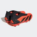 Adidas Predator Accuracy.3 Laceless Firm Ground Soccer Cleats - Unisex - Team Solar Orange / Core Black - 4.5