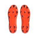 Adidas Predator Accuracy.3 Laceless Firm Ground Soccer Cleats - Unisex - Team Solar Orange / Core Black - 6