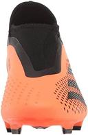 Adidas Predator Accuracy.3 Laceless Firm Ground Soccer Cleats - Unisex - Team Solar Orange / Core Black - 6