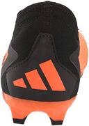 Adidas Predator Accuracy.3 Laceless Firm Ground Soccer Cleats - Unisex - Team Solar Orange / Core Black - 6