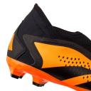 Adidas Predator Accuracy.3 Laceless Firm Ground Soccer Cleats - Unisex - Team Solar Orange / Core Black - 9