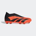 Adidas Predator Accuracy.3 Laceless Firm Ground Soccer Cleats - Unisex - Team Solar Orange / Core Black - 9