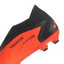Adidas Predator Accuracy.3 Laceless Firm Ground Soccer Cleats - Unisex - Team Solar Orange / Core Black - 9