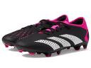 Adidas Predator Accuracy.3 Low FG Firm Ground Soccer Cleats Black/White/Pink - Size 13.5