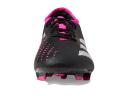 Adidas Predator Accuracy.3 Low FG Firm Ground Soccer Cleats Black/White/Pink - Size 13.5