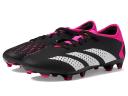 Adidas Predator Accuracy.3 Low FG Firm Ground Soccer Cleats Black/White/Pink - Size 13