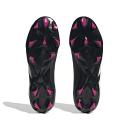 Adidas Predator Accuracy.3 Low FG Firm Ground Soccer Cleats Black/White/Pink - Size 13