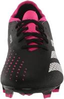 Adidas Predator Accuracy.3 Low FG Firm Ground Soccer Cleats Black/White/Pink - Size 6