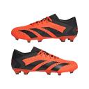 Adidas Predator Accuracy.3 Low Firm Ground Soccer Cleats - Unisex - Team Solar Orange / Core Black - 13