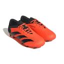 Adidas Predator Accuracy.3 Low Firm Ground Soccer Cleats - Unisex - Team Solar Orange / Core Black - 13