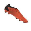 Adidas Predator Accuracy.3 Low Firm Ground Soccer Cleats - Unisex - Team Solar Orange / Core Black - 13